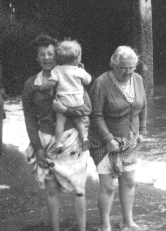 Sheila Mary with Steve Clacton 1955